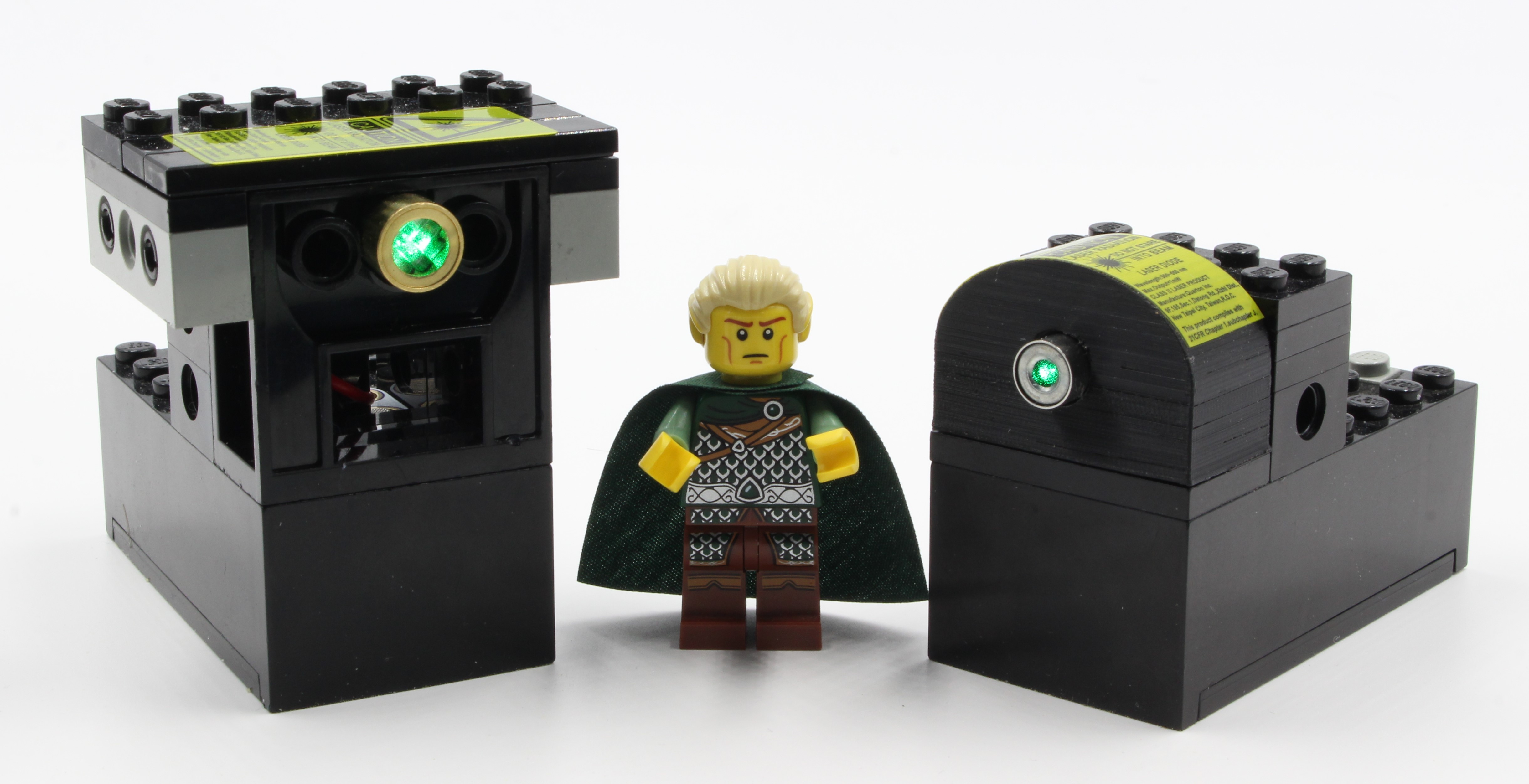 Two types of green lasers Two types of green lasers